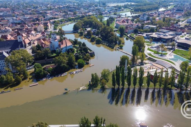Árvíz - Ütemes apadásnak indult a Duna a folyó felső szakaszain