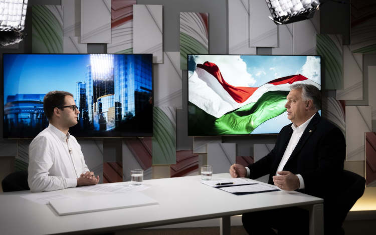 Orbán Viktor: Brüsszelben Európa háborúba lépésének előkészítése történik 